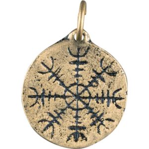 Yrsa Pendant with Runes