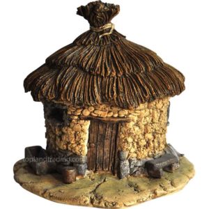 Thatched Fairy House Trinket Box