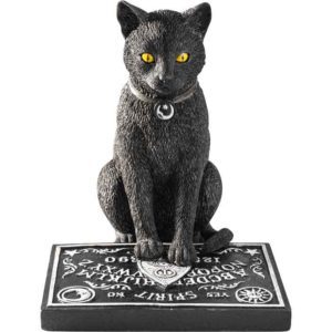 Ouija Spirit Board Cat Statue