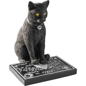Ouija Spirit Board Cat Statue