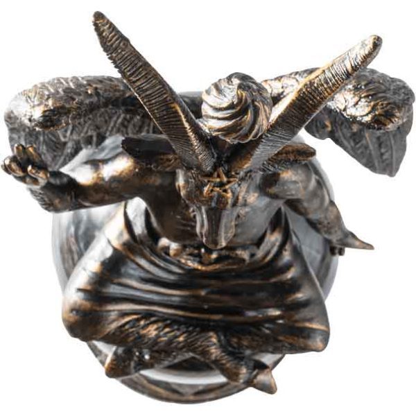 Baphomet Storm Ball Statue