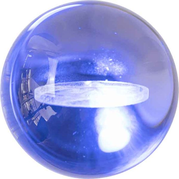 LED Sigil of Baphomet Ball Statue