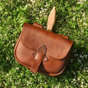 Medieval Pouch with Dagger Holder