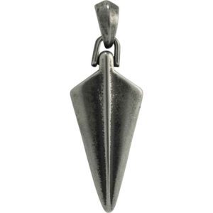 Stainless Steel Arrowhead Pendant