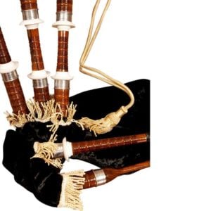 Sheesham Bagpipe with Black Cover