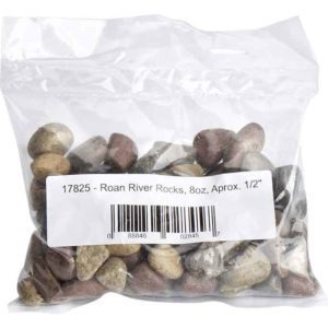 Half Inch Roan River Rocks - 8 Ounces