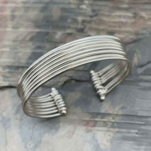 Wire Band Medieval Cuff Bracelet