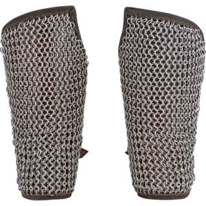 Connor Steel Chainmail Bracers