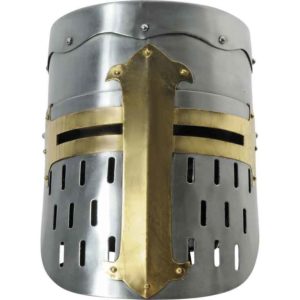 Flat Top Crusader Helmet