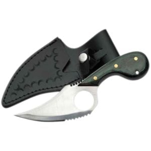 Color Wood Fixed Skinner Knife