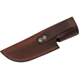 Damascus Knotted Wood Hunter Knife