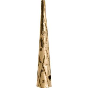 Set of 10 Ornate Brass Tips