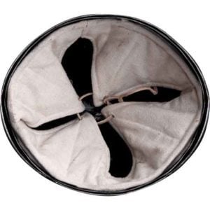 Burgundy Steel Helmet