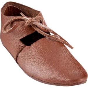 Women's Medieval Laced Shoes