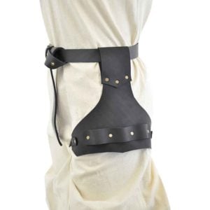 Triple Kunai Leather Scabbard