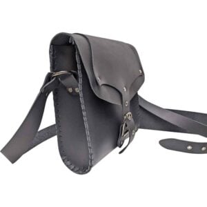 Medieval Buckled Shoulder Bag