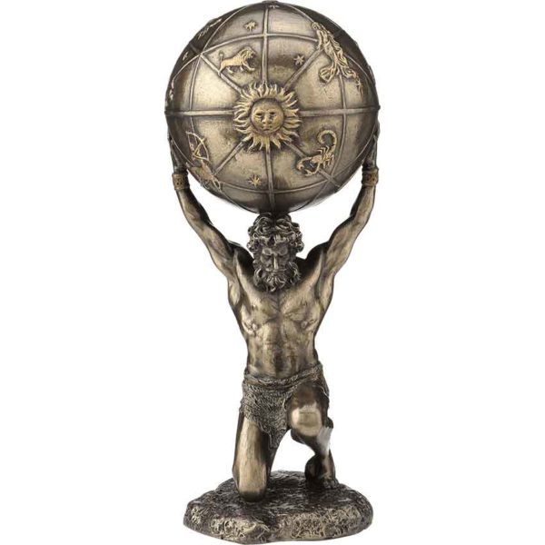 Bronze Celestial Atlas Statue