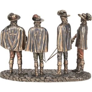 D'Artagnan and Three Musketeers Statue