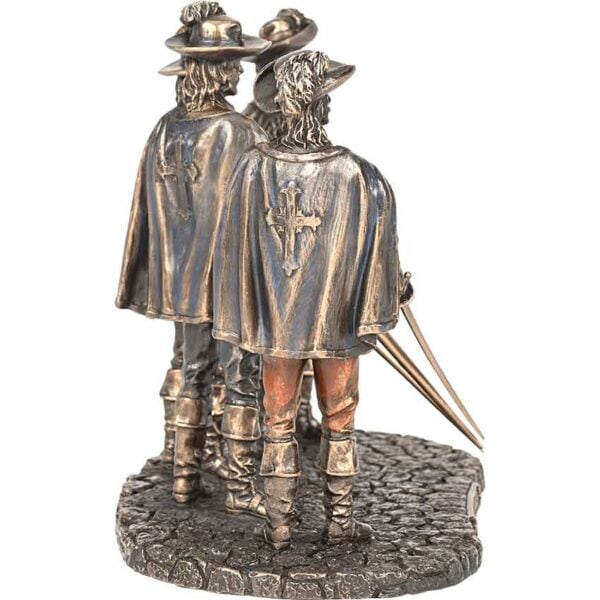 D'Artagnan and Three Musketeers Statue