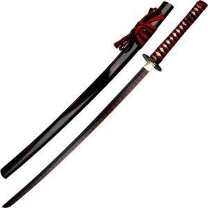 Red and Black Katana