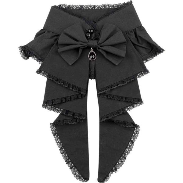 Ruffled Gothic Jabot