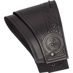 Artemis Deluxe Leather Pauldrons