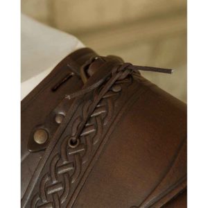 Artemis Deluxe Leather Pauldrons