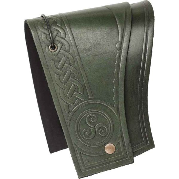 Artemis Deluxe Leather Pauldrons
