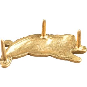 Brass Boar Belt Accent