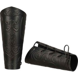 Ragnarok Thor Leather Bracers