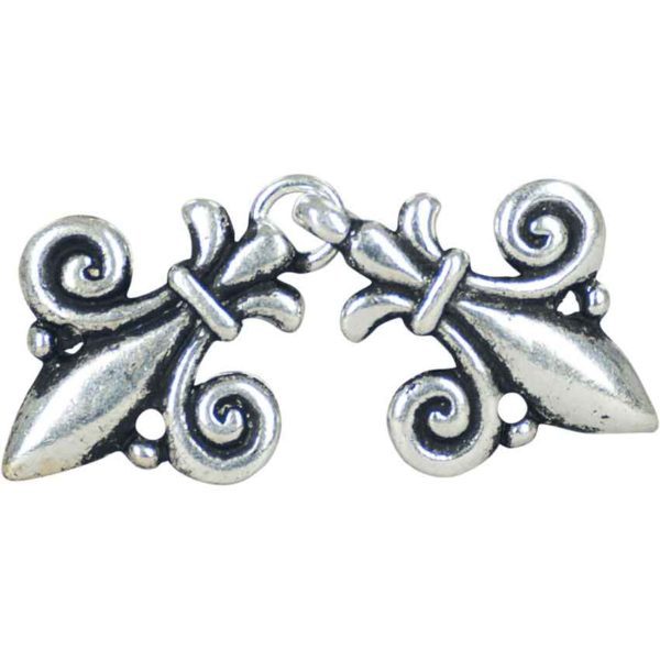 Silver Fleur-de-Lys Clasp
