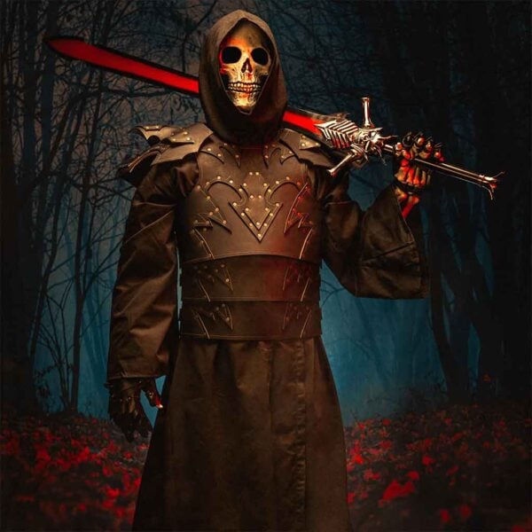 Red Crown and Skull Sword