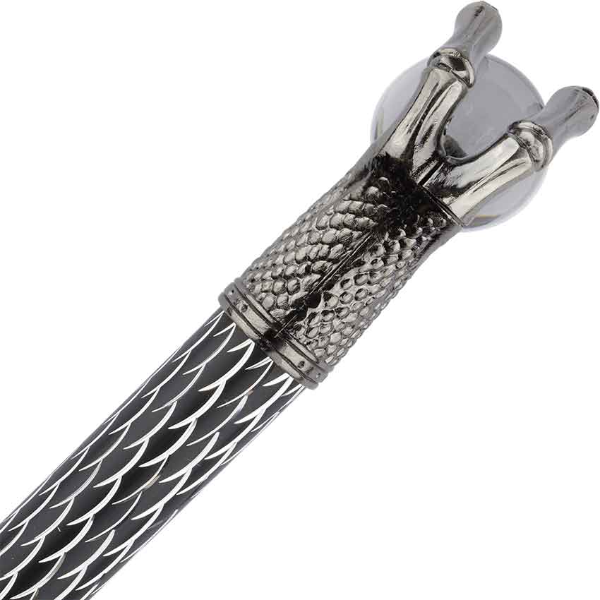 Interlocking Double Claw and Orb Sword