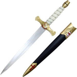 Golden Knight Helmet Dagger