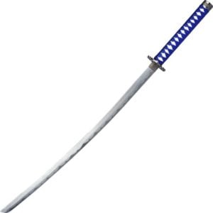 Blue Wrap Carved Dragon Sword Set