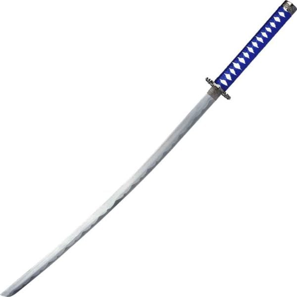 Blue Wrap Carved Dragon Sword Set