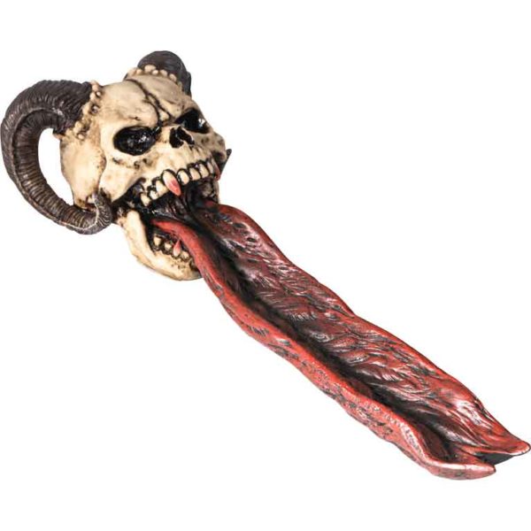 Horned Skull Incense Burner