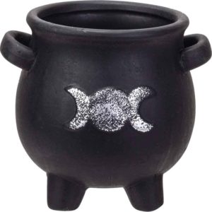 Triple Moon Cauldron Planter