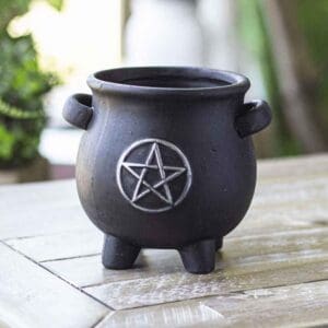 Pentagram Cauldron Planter