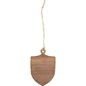 Medieval Crossed Shield Christmas Ornament