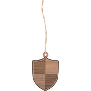 Medieval Quartered Shield Christmas Ornament