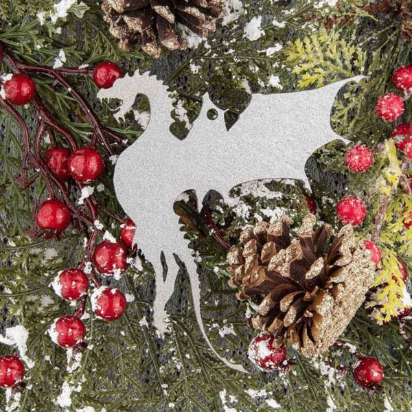 Dragon in Flight Christmas Ornament