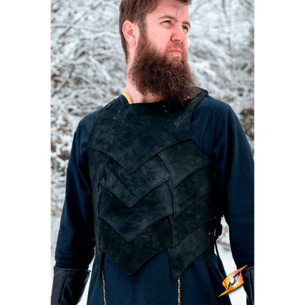 Shadow Suede Torso Armour - Black