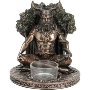 Cernunnos Celtic Tealight Candle Holder