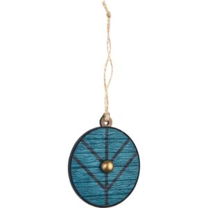 Viking Shield Maiden Christmas Ornament