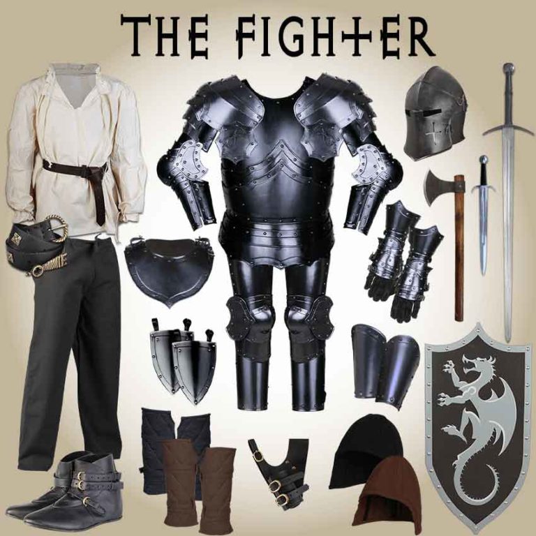 Dressing as a Dungeons and Dragons Fighter
