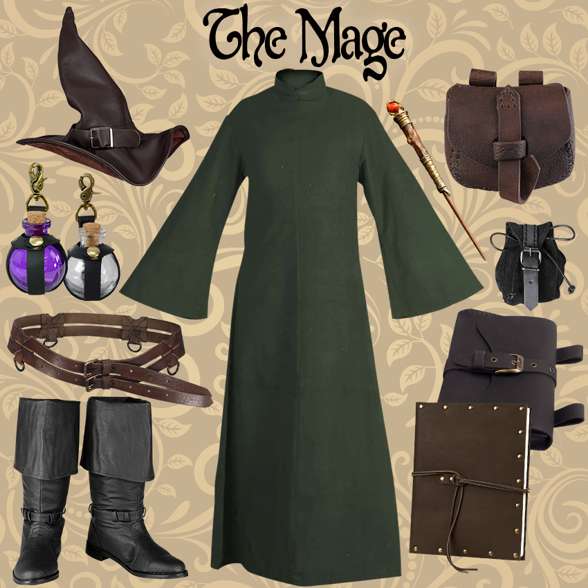 Dressing as a Mage for your D&D Character Medieval Collectibles