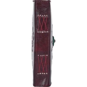 Turquoise Sun and Moon Leather Journal