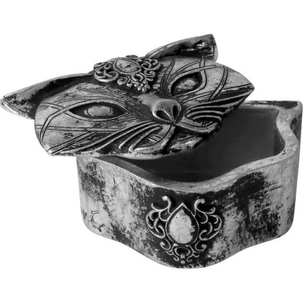 Sacred Cat Trinket Box