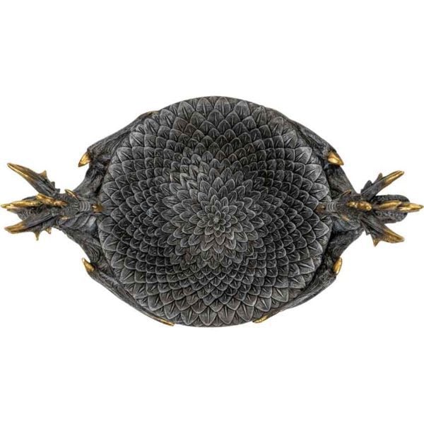 Dual Dragon Decorative Bowl